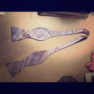 Striped Bow Tie